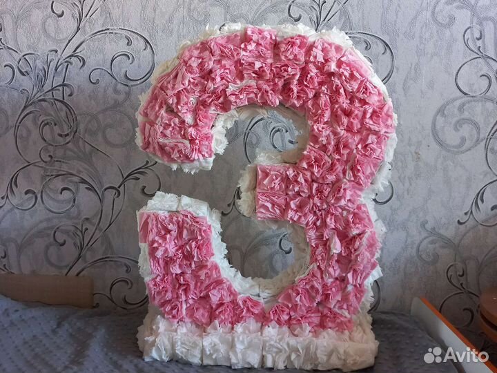 Цифра 3 на день рождения