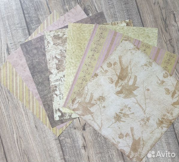 Бумага для скрапбукинга Websters Pages и Prima