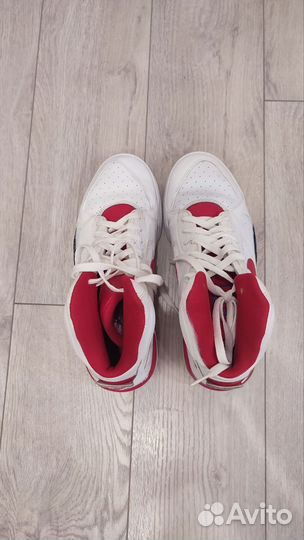 Кроссовки Nike Air Force 180 white red (2013 г)