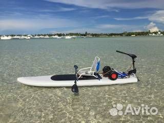 Надувная доска SUP Board (сапборд) под мотор