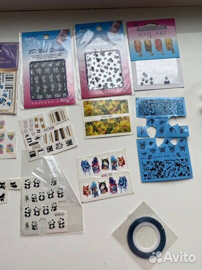Наклейки для ногтей