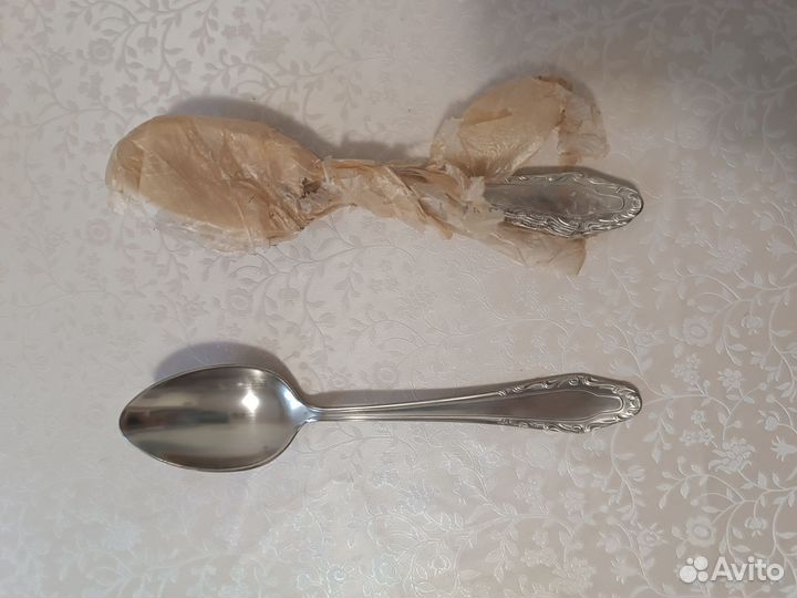 Ложки десертные пламя новые