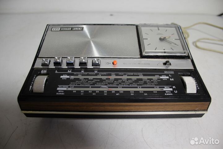 ITT Schaub-Lorenz 101 Радио+Часы Germany