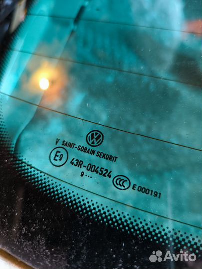 Крышка багажника vw scirocco