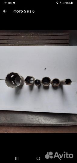 Ключи рожковые, накидные больш.разм.Головки