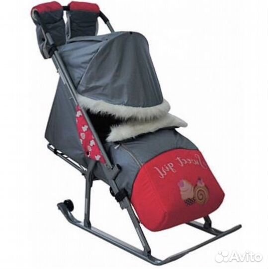 Коляска санки sweet girl