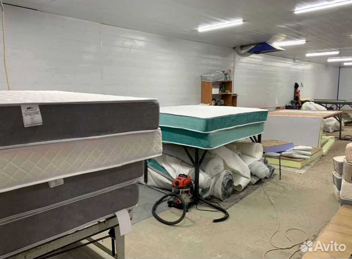 Матрас мягкий от производства 140х200, 160х200, 180х200