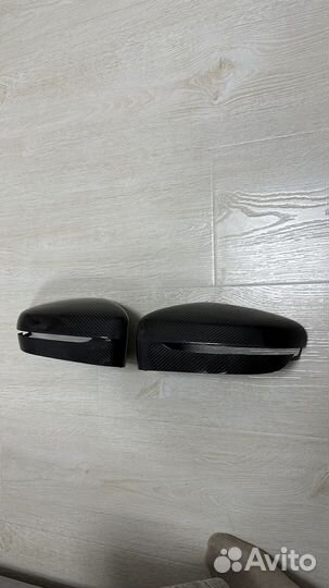 Накладки зеркал (ушки) carbon BMW 8