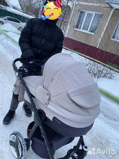 Коляска 2 в 1 riko re-flex