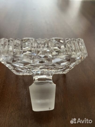 Штоф хрустальный богемия