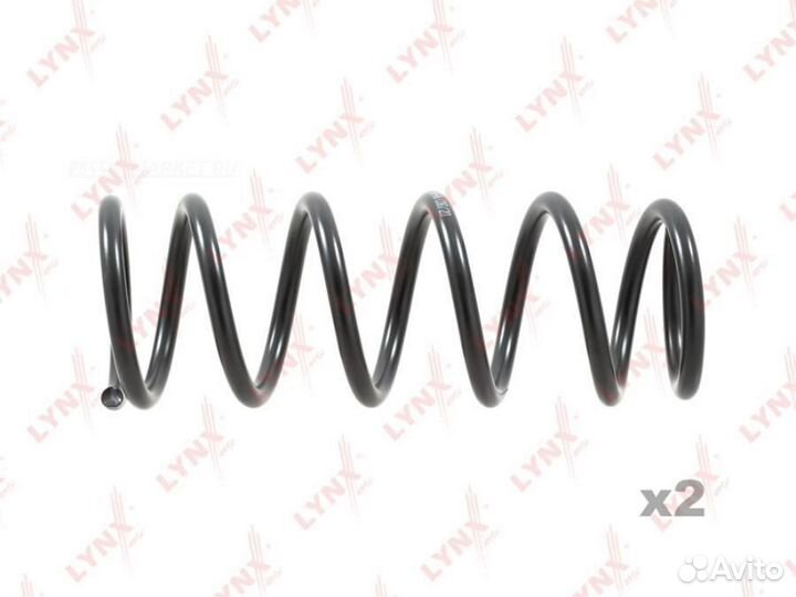 Lynxauto SC-2516 Пружины ходовой части зад