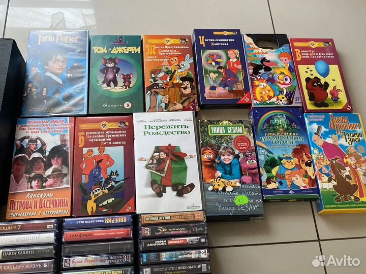 Аудио кассеты и видео фильмы