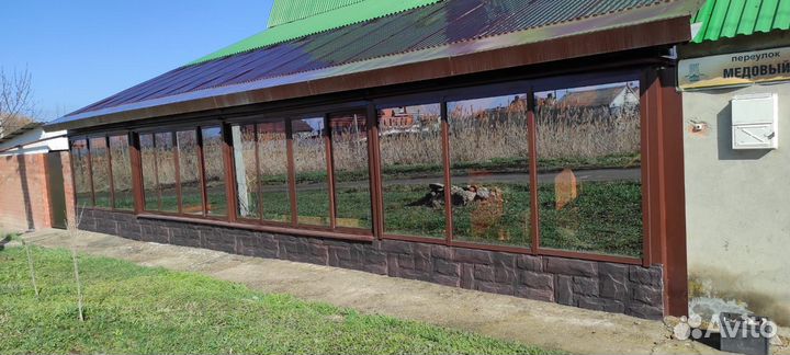 Остекление веранд и террас