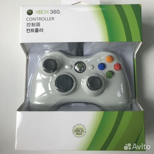 Джойстик xbox 360 проводной