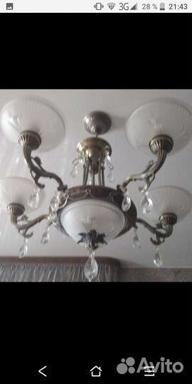 Люстра красавица,новая