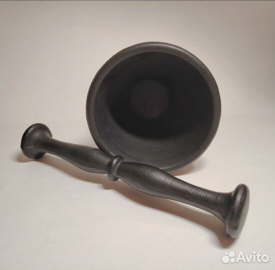Ступка с пестиком чугун