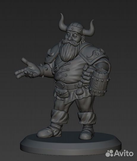 3D моделирование, скульптинг для печати