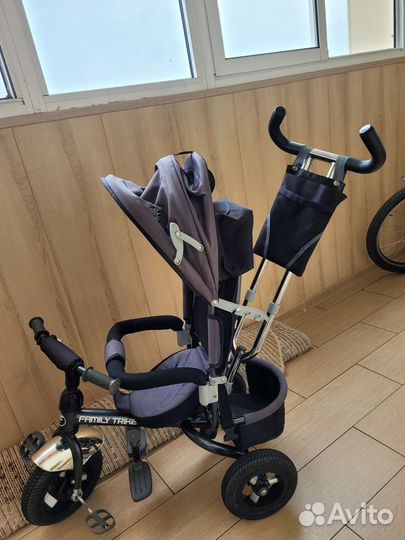 Детский велосипед с ручкой бу