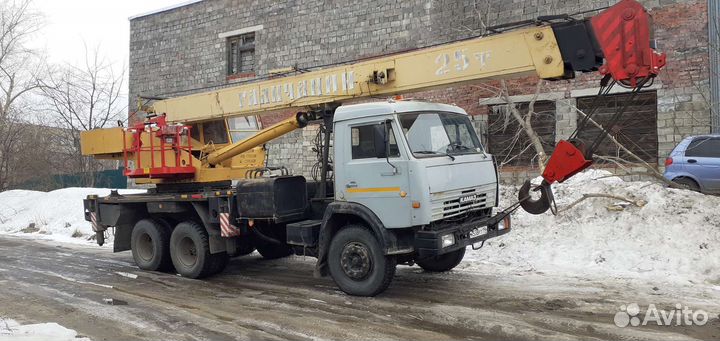 Аренда и услуги автокрана, 25 т, 21 м
