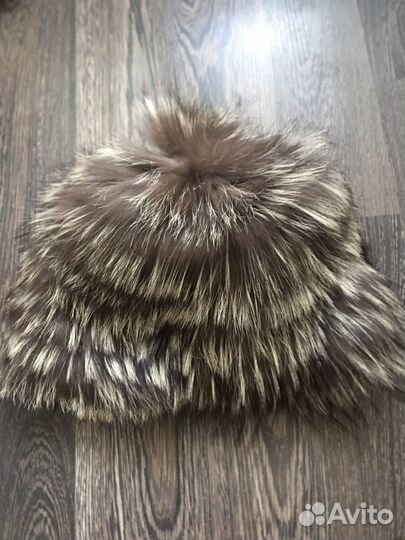 Шапка из чернобурки