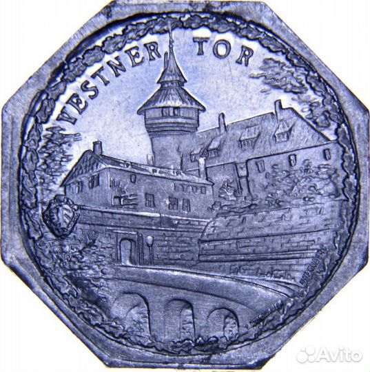 Нотгельды Германии 1921 Нюрнберг.супер.редкие