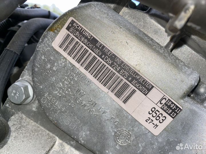 Двигатель caxa Volkswagen Passat b7 365 78.255km C