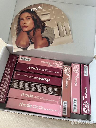 Пептидные тинты для губ Rhode