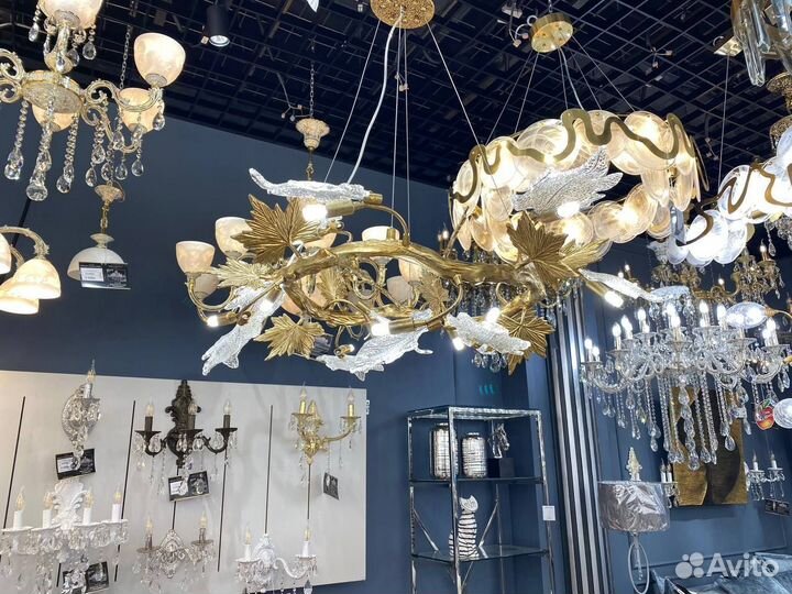 Люстра ручной работы