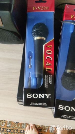 Микрофон для караоке проводной