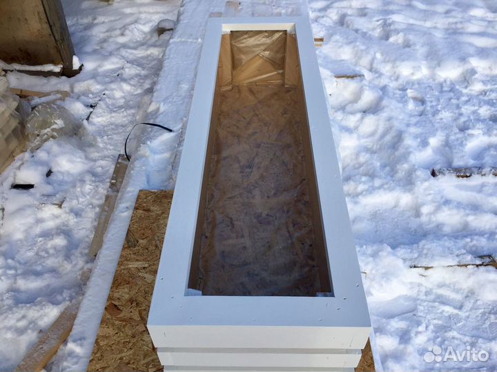 Ящик кашпо для цветов