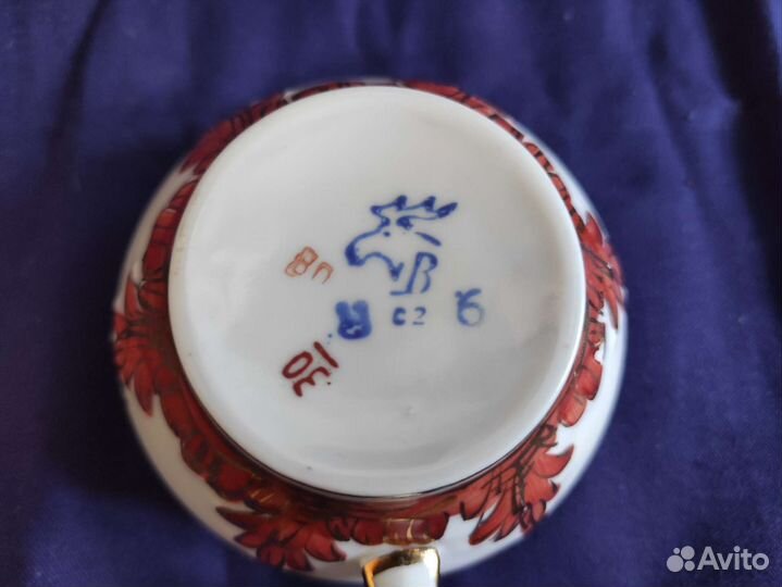 Чашка на добор фарфор Вербилки