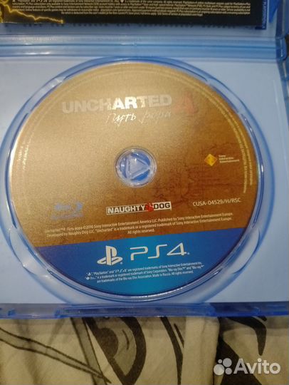 Uncharted 4для пс4-пс5