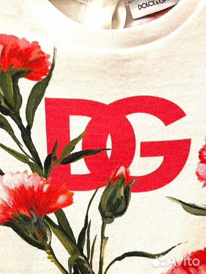 Боди Dolce & Gabbana 9-12 мес Италия оригинал