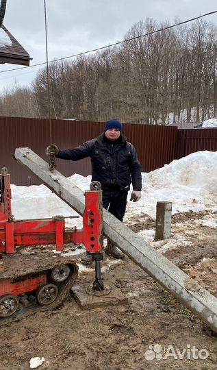 Сваи железобетонные монтаж