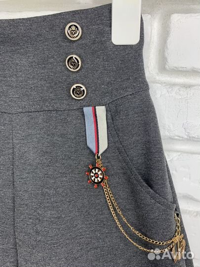 Шорты школьные новые на девочку Маленькая Леди 128