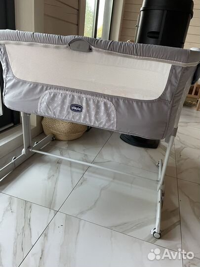 Детская кроватка люлька Chicco next2me dream