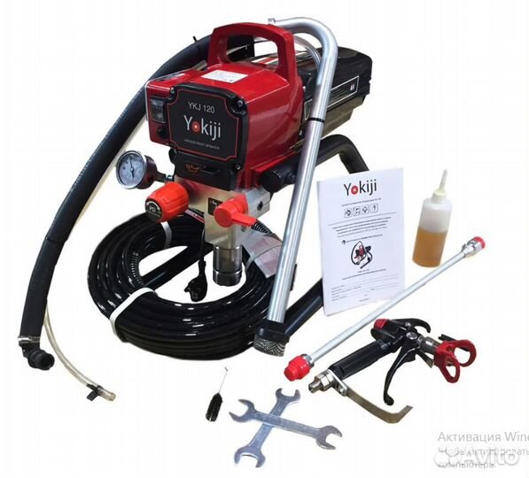 Электрический окрасочный аппарат yokiji YKJ120