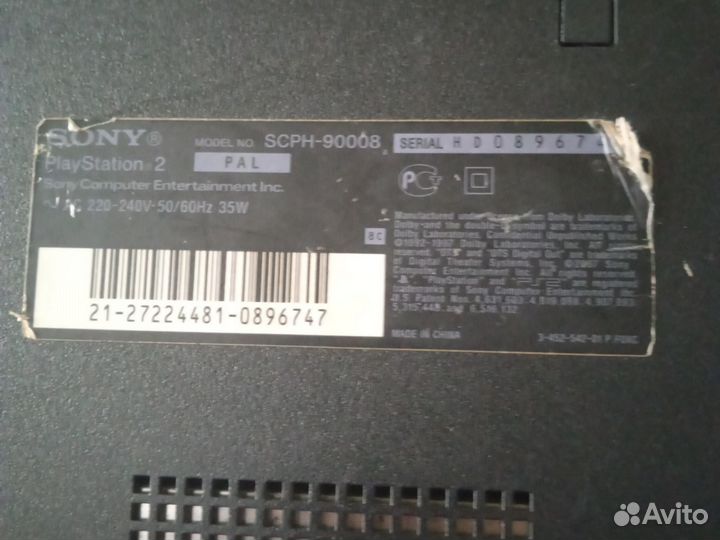 Sony playstation 2 slim прошитая