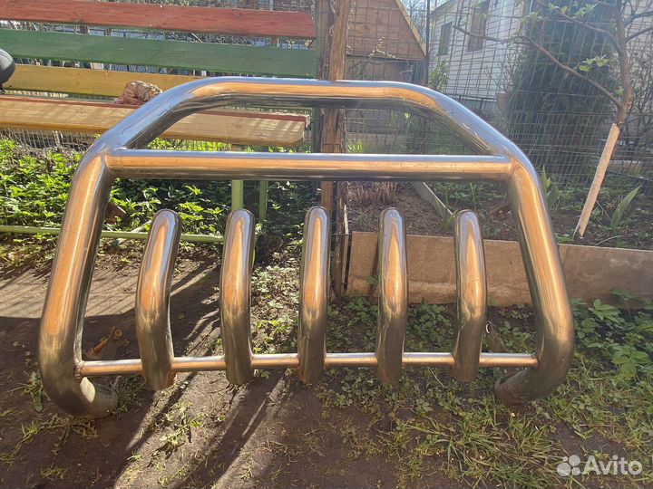 Кенгурятник на mitsubishi pajero sport 1