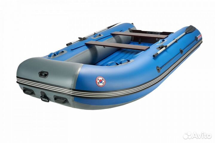 Лодка mishimo lite DF 430 Сине-серый