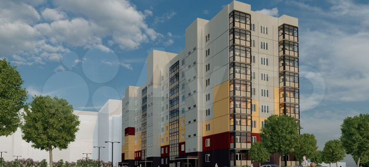 Квартира-студия, 26,2 м², 6/9 эт.