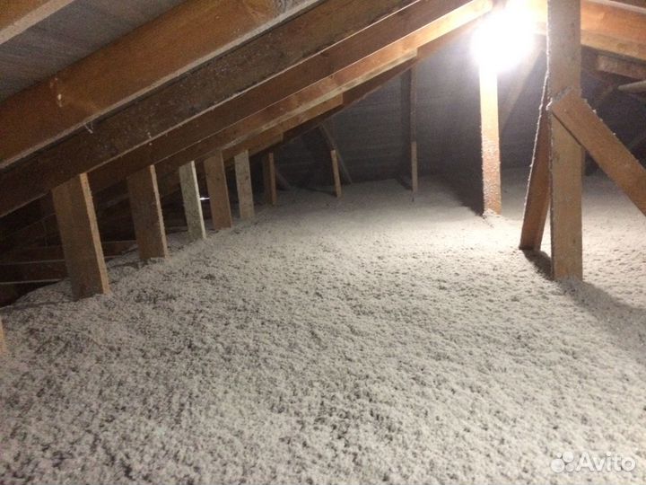 Утепление дома бесшовно с гарантией