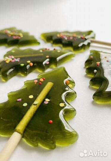 Леденцы зеленые