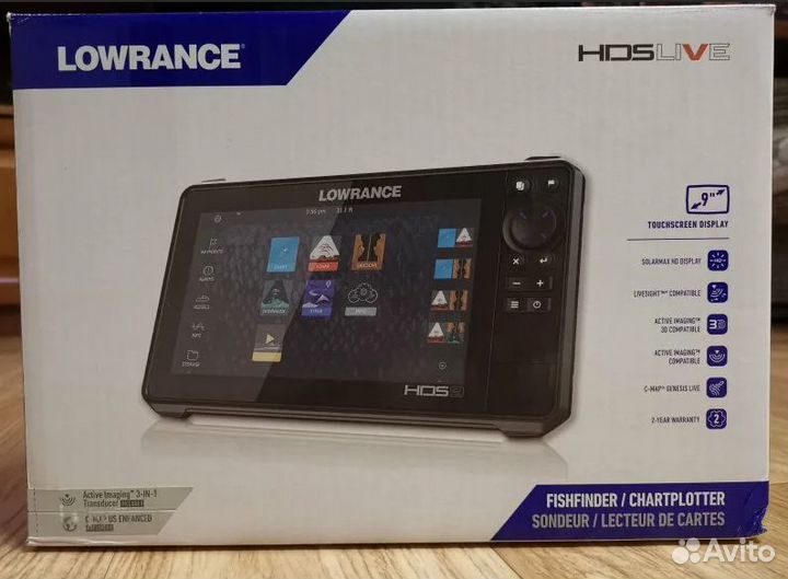 Эхолот Lowrance HDS-9 Live Active Imaging 3-in-1