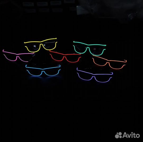 Светящиеся очки для вечеринки