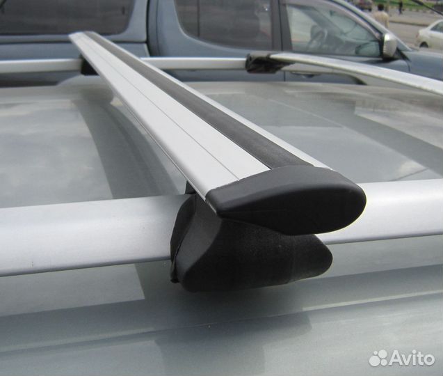 Багажник на рейлинги Интер Favorit крыло