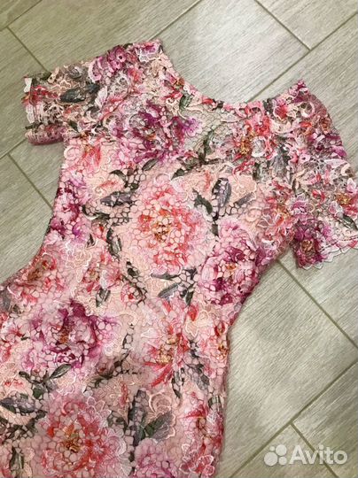 Кружевное платье на выпускной