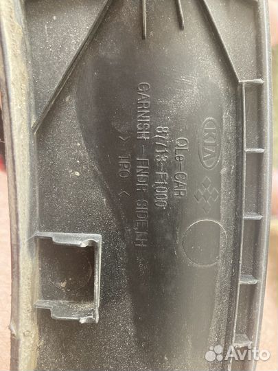 Молдинг арки крыла Kia