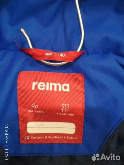 Ветровка reima 140