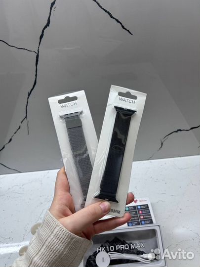Смарт-часы HK 10 Pro Max + Ремешок + Гарантия